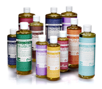 Dr Bronner Classic Fairtrade liquid soaps